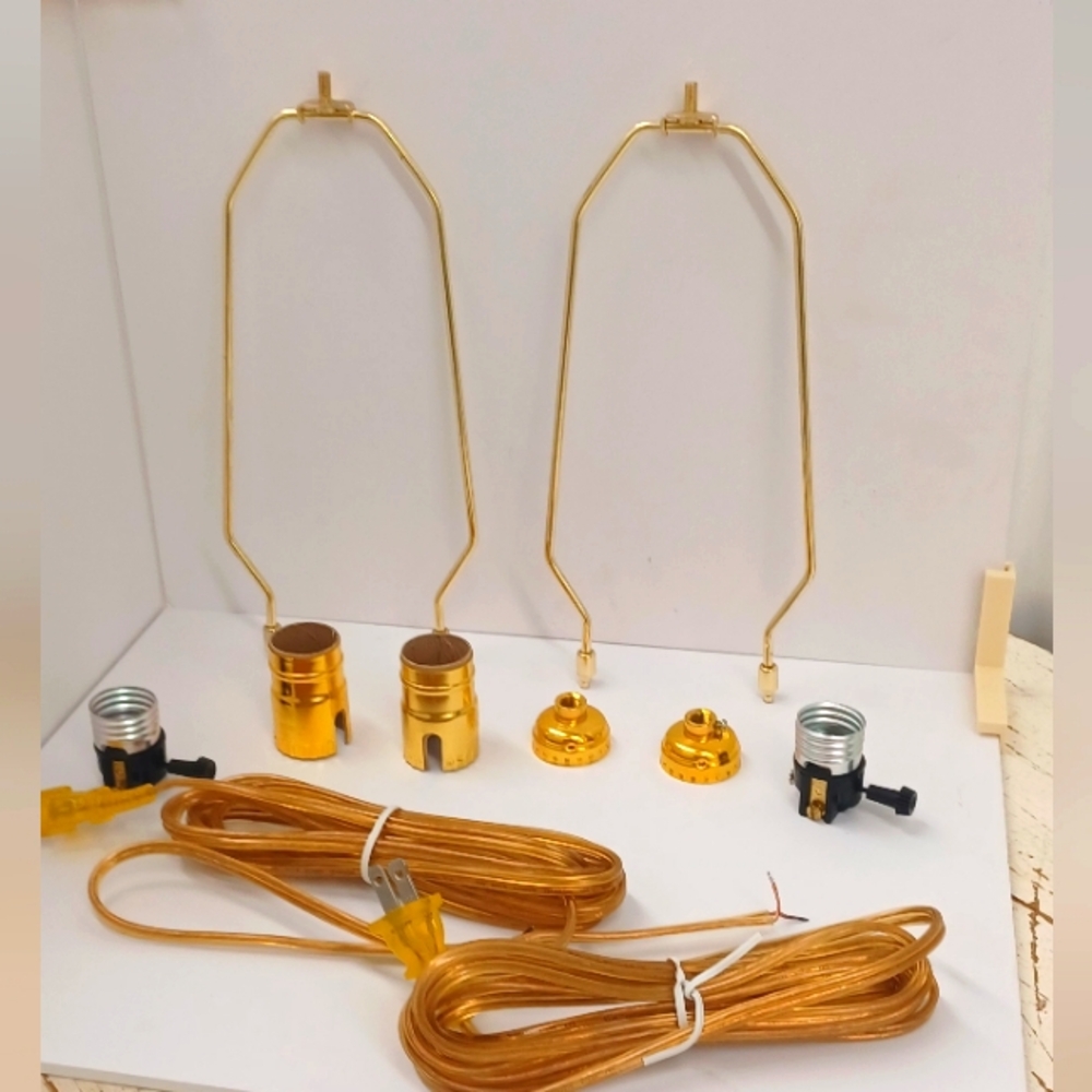 Lamp restoration supplies kit/ lamp making kit